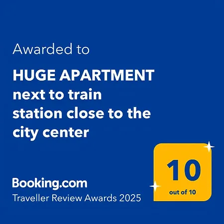 Apartamento Huge Next To Train Station Close To The Center